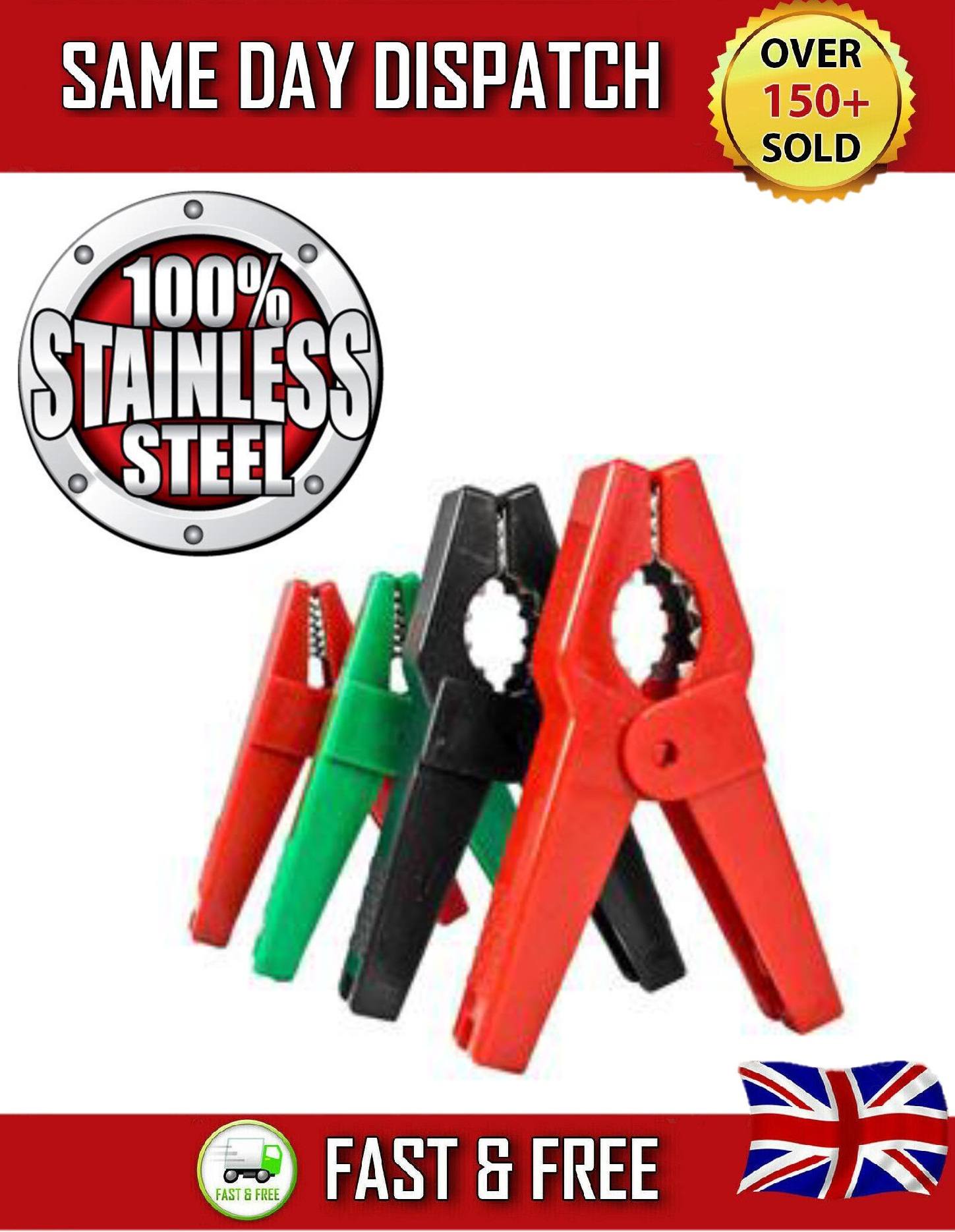Spare Crocodile Clips Set